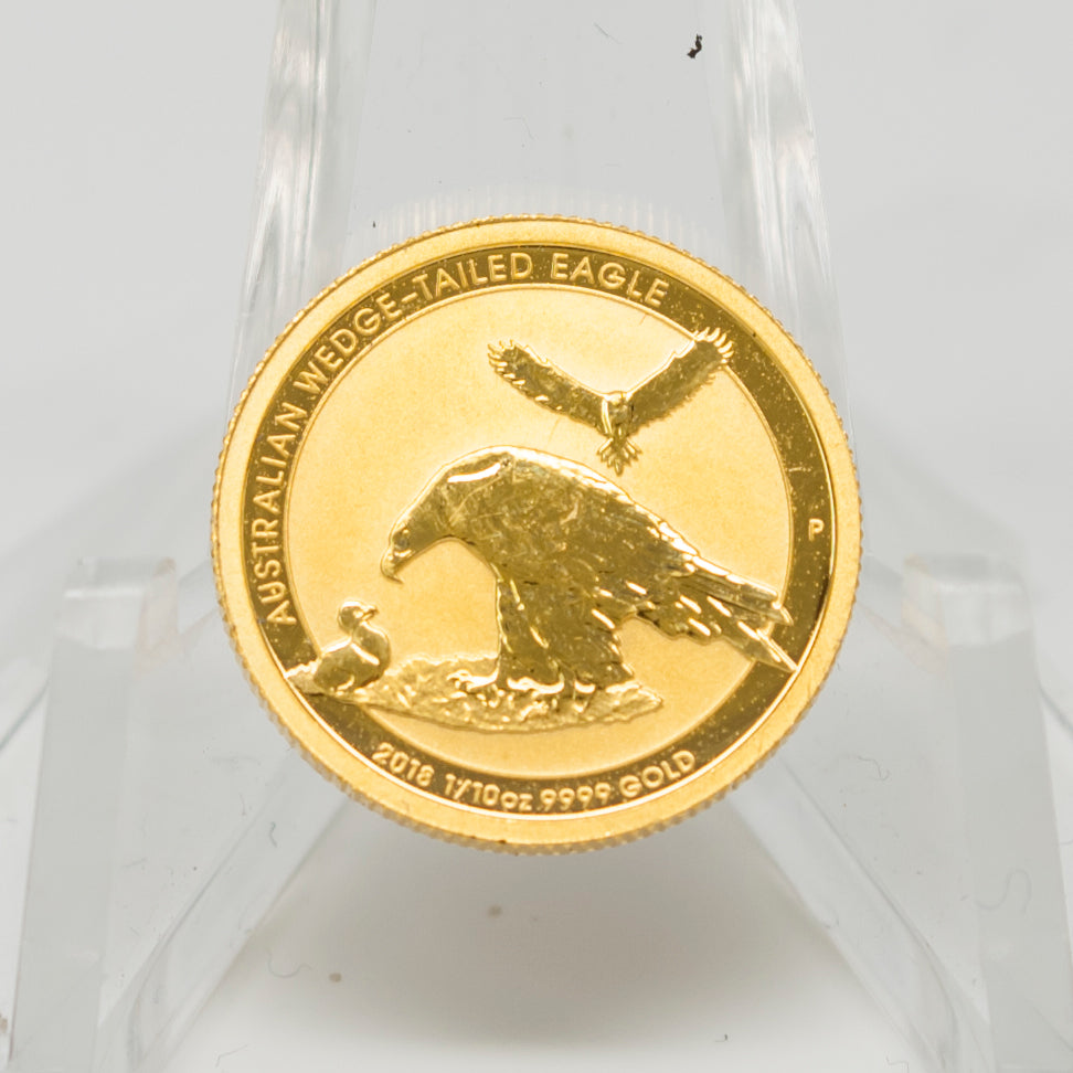 1/10 oz. Gold Australian Wedge-Tailed Eagle 2018