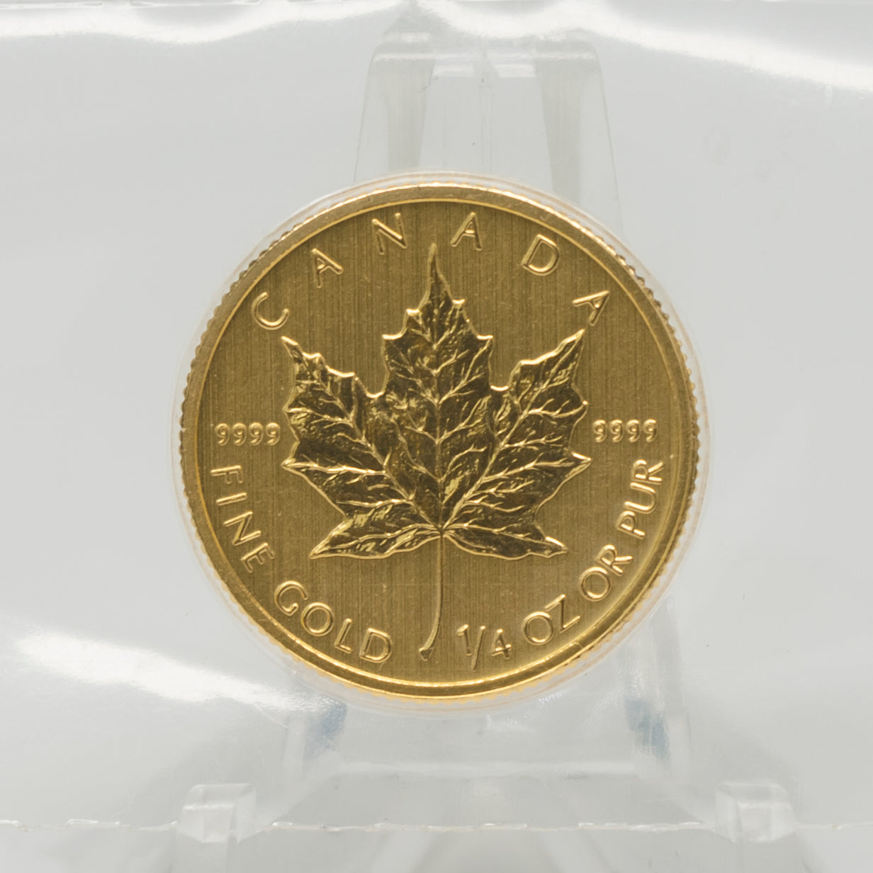 1/4 oz. Gold Canadian Maple 2014