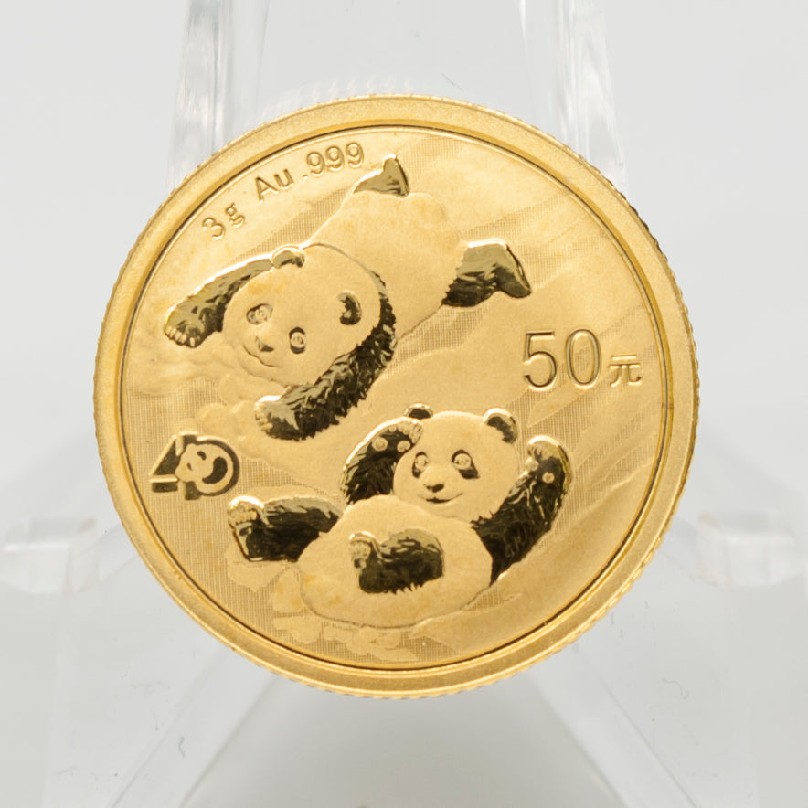 3 gram Gold Chinese Panda 2022